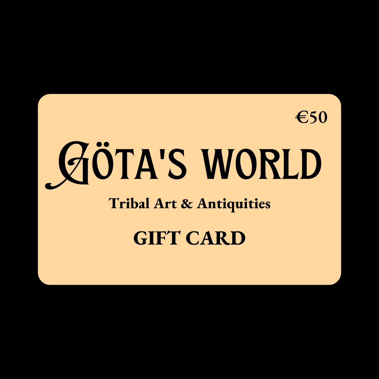 Göta's World Gift Card