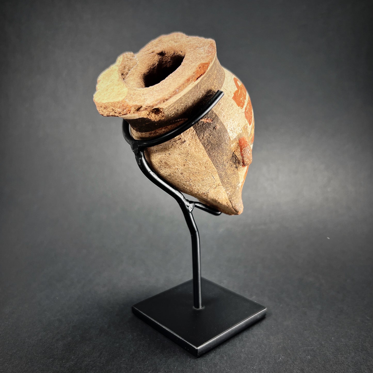 Nicoya Figural Terracotta Tripod Bowl Fragment