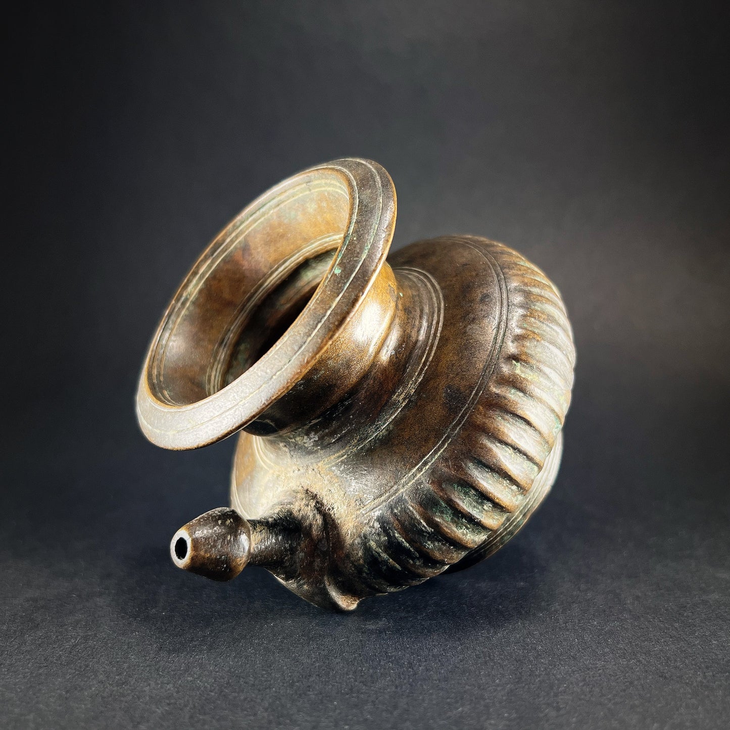 Nepalese Newar Bronze Ritual Water Pot Karuwa