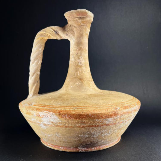 Late Hellenistic Period Terracotta Lagynos