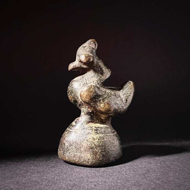 Burmese Bronze Hintha Bird Opium Weight