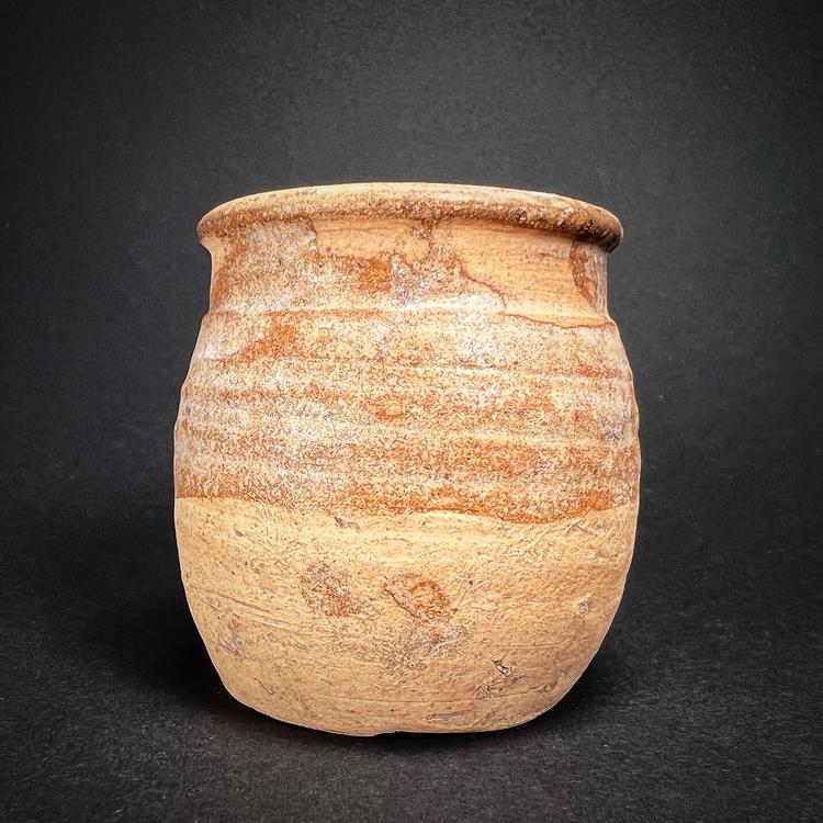 Khmer Angkor Period Pottery Honey Jarlet