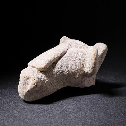 Cypro-Archaic Terracotta Horse Figurine Fragment