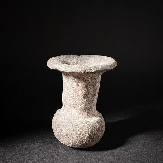 Mayan Miniature Blackware Bottle