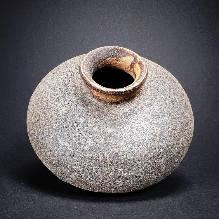 Khmer Angkor Period Pottery Honey Jarlet