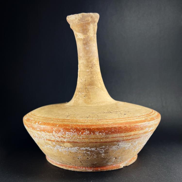 Late Hellenistic Period Terracotta Lagynos