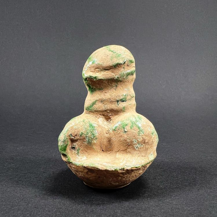 Ming Dynasty Pottery Miniature Food Offering Plate