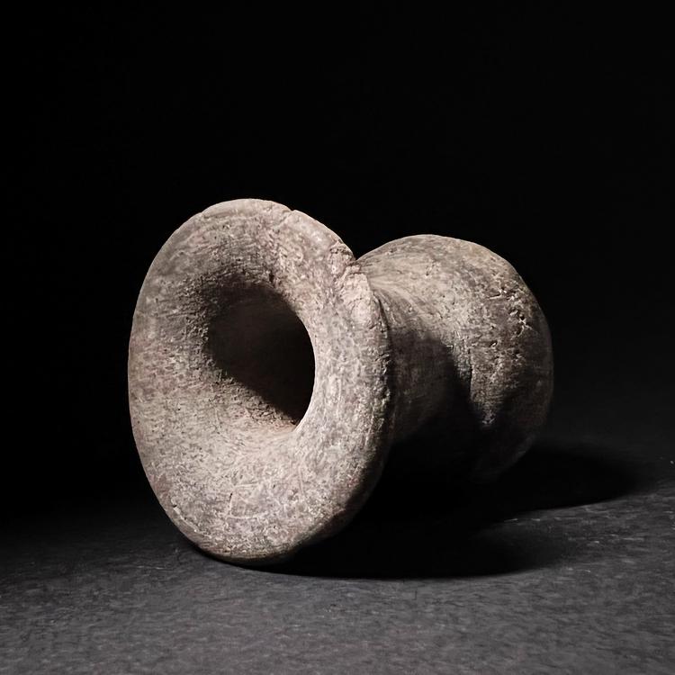 Mayan Miniature Blackware Bottle