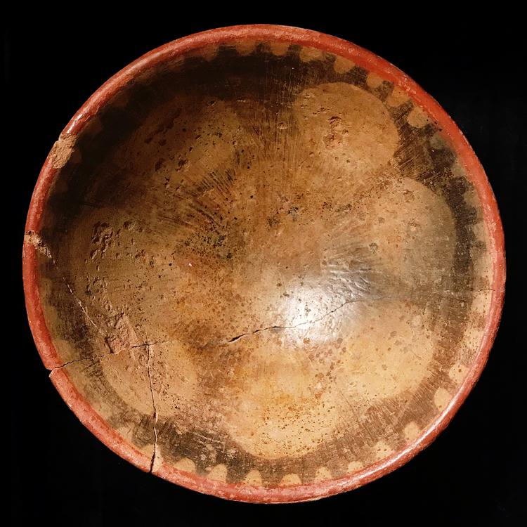 Nariño Pedestal Terracotta Bowl