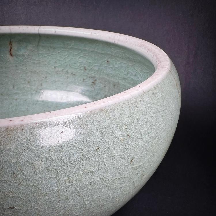 Ming Dynasty Longquan Celadon Tripod Censer