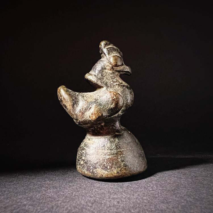 Burmese Bronze Hintha Bird Opium Weight