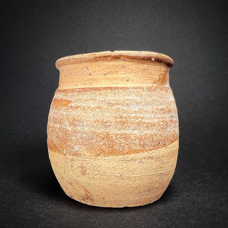 Khmer Angkor Period Pottery Honey Jarlet