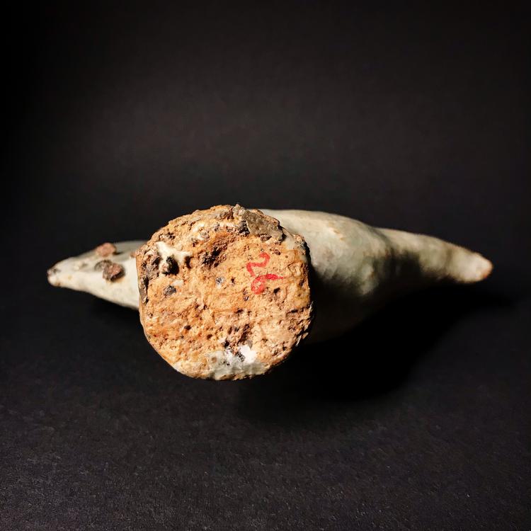 Thai Sawankhalok Celadon Glazed Stoneware Hen Figure