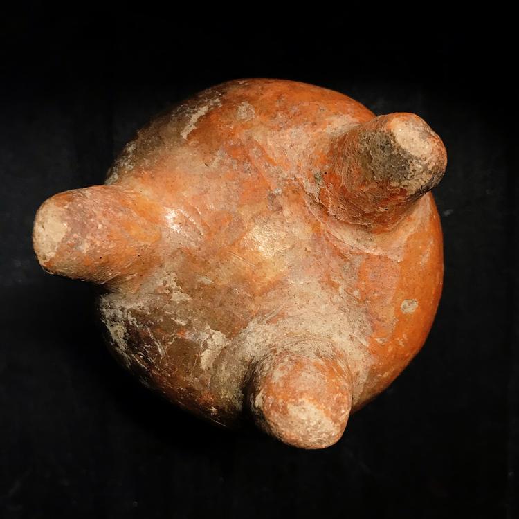 Mayan Tripod Terracotta Vessel