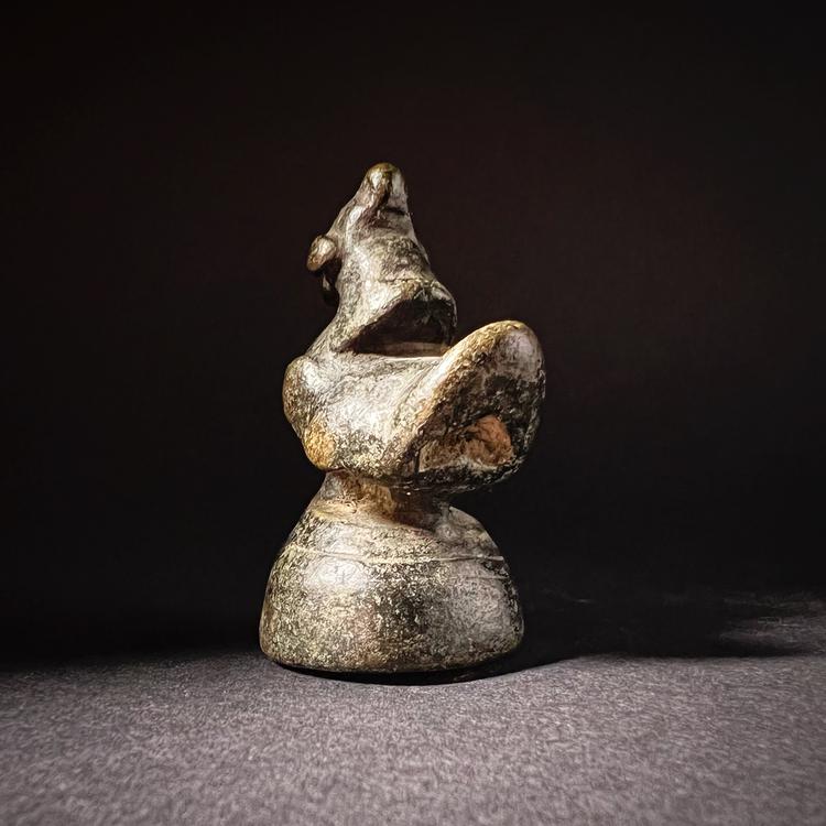 Burmese Bronze Hintha Bird Opium Weight