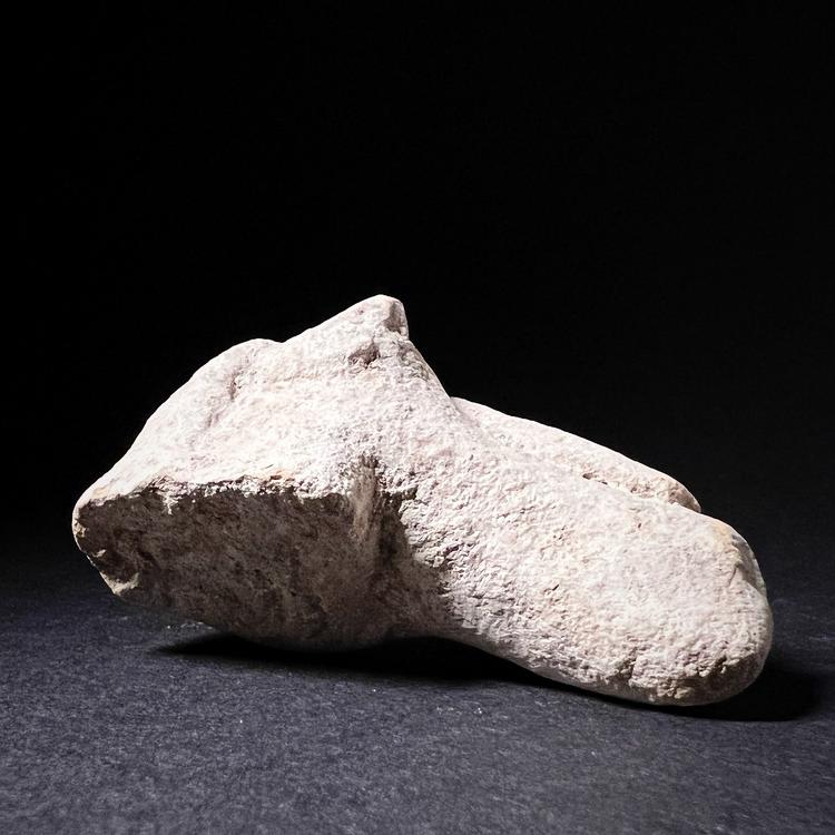 Cypro-Archaic Terracotta Horse Figurine Fragment