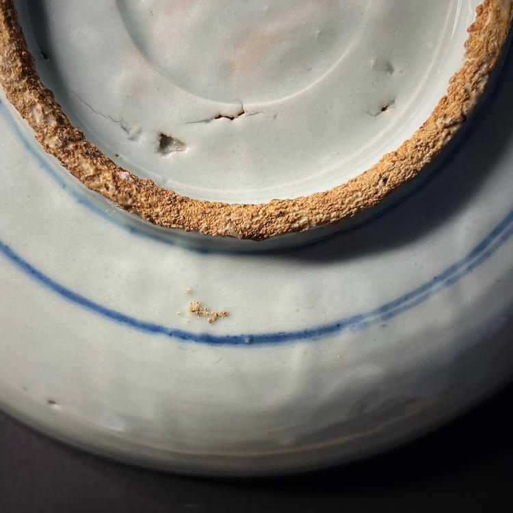 Ming Dynasty Swatow Ware Porcelain Dish