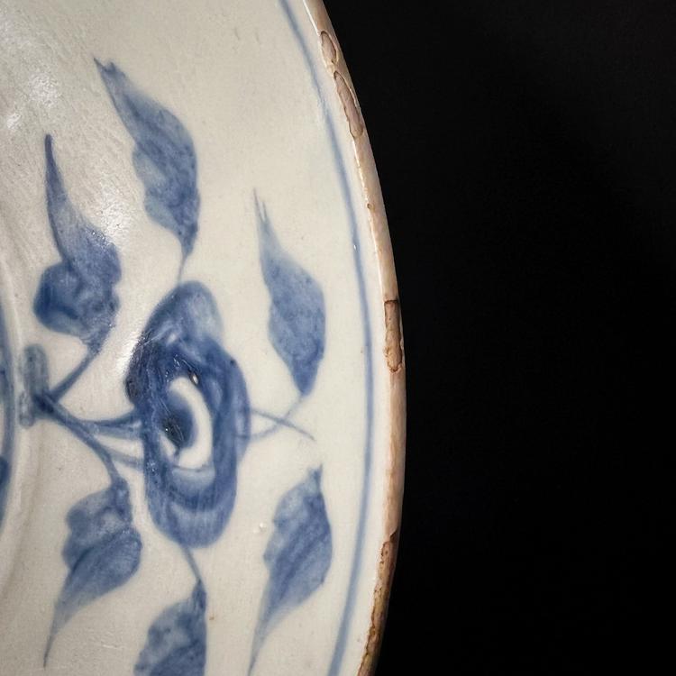 Ming Dynasty Swatow Ware Porcelain Dish