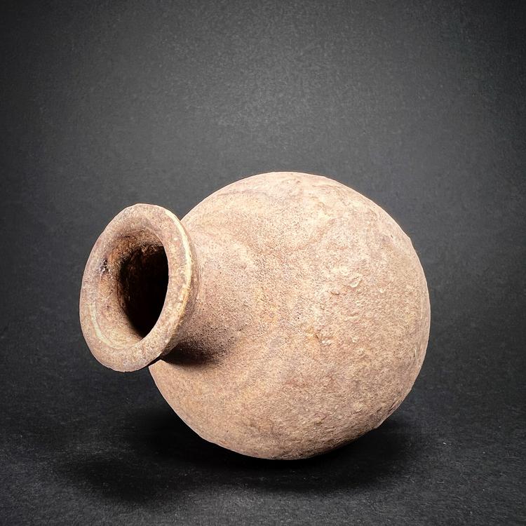 Khmer Angkor Period Pottery Honey Jarlet