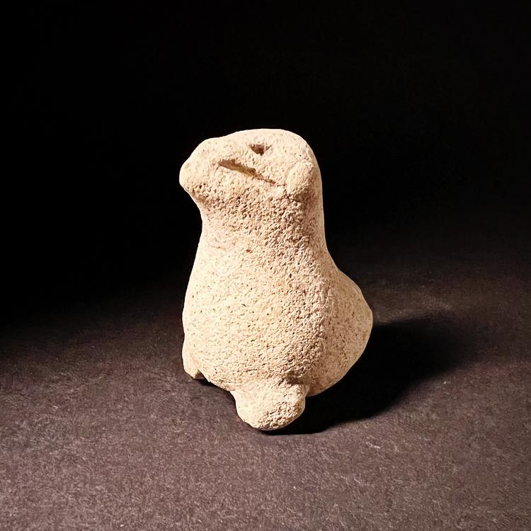 La Tolita-Tumaco Grey Ware Figure Fragment