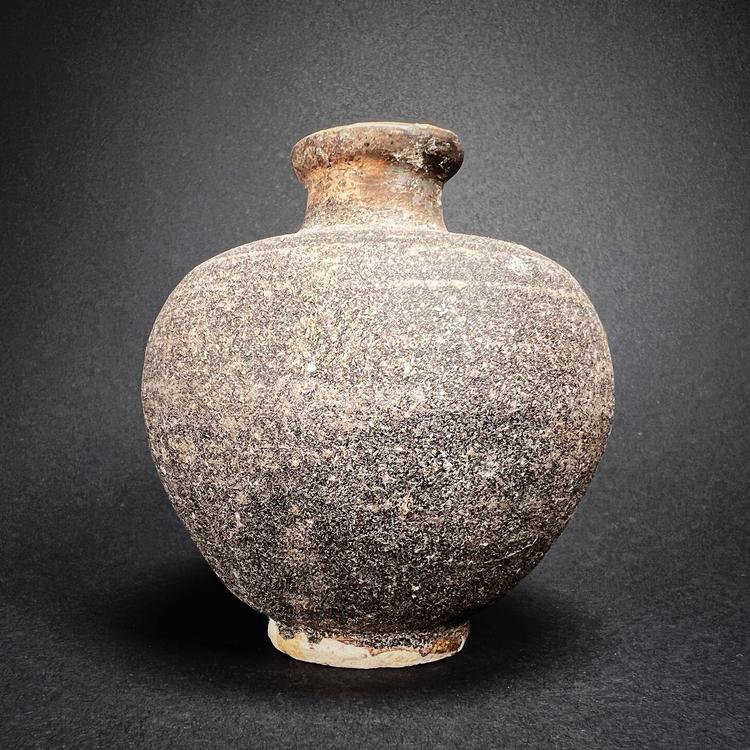 Khmer Angkor Period Pottery Honey Jarlet