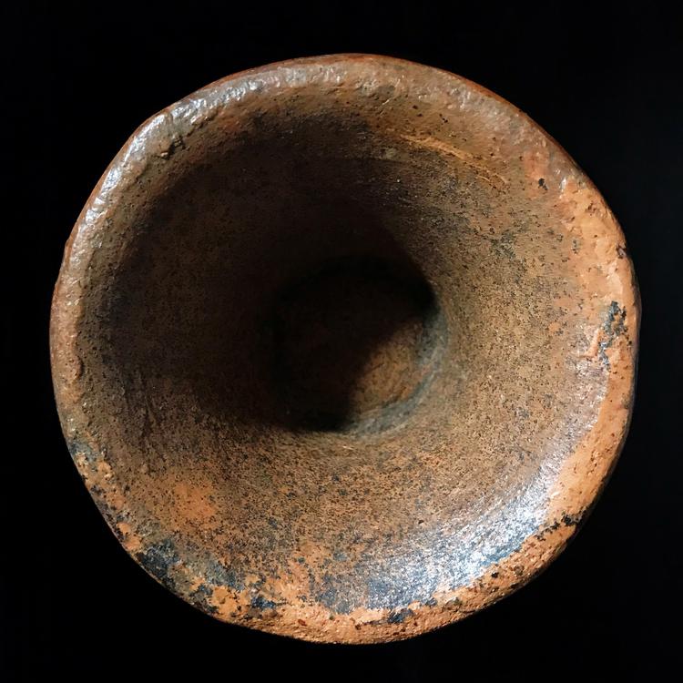 Nariño Pedestal Terracotta Bowl