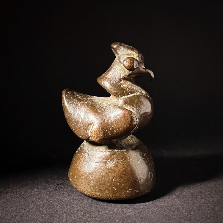 Burmese Bronze Hintha Bird Opium Weight