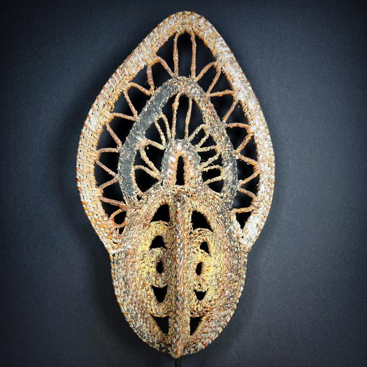 Abelam Ceremonial Yam Mask Baba