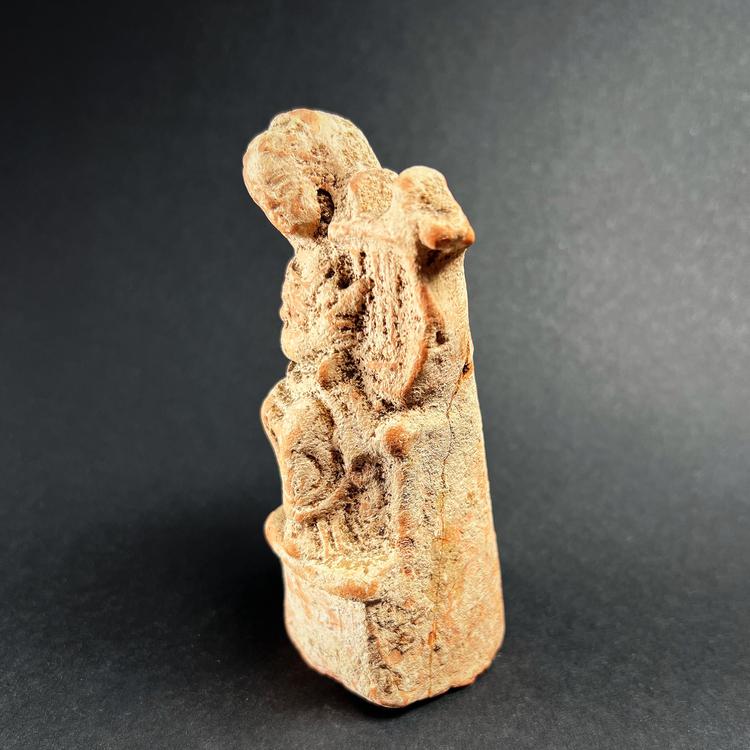 Tanagra Terracotta Figurine of a Young Eros