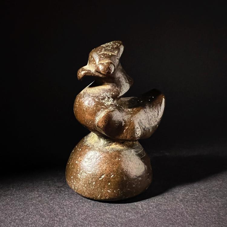 Burmese Bronze Hintha Bird Opium Weight