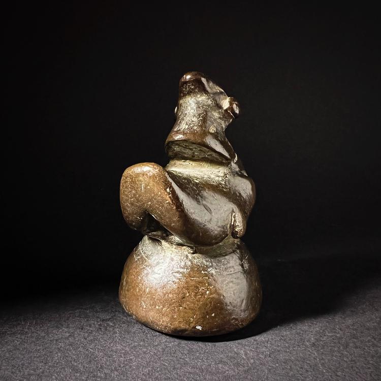 Burmese Bronze Hintha Bird Opium Weight