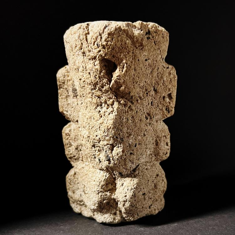 Aztec Scoria Figurine Tlaloc