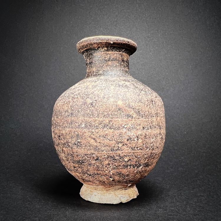 Khmer Angkor Period Pottery Honey Jarlet