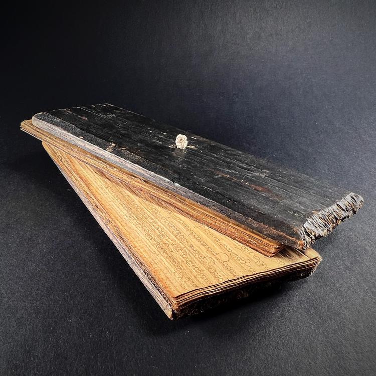 Sinhalese Sri Lankan Palm Leaf Manuscript