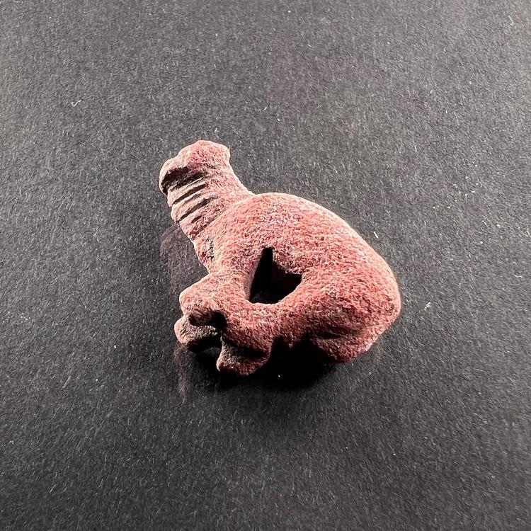 Egyptian Trussed Ox Jasper Amulet