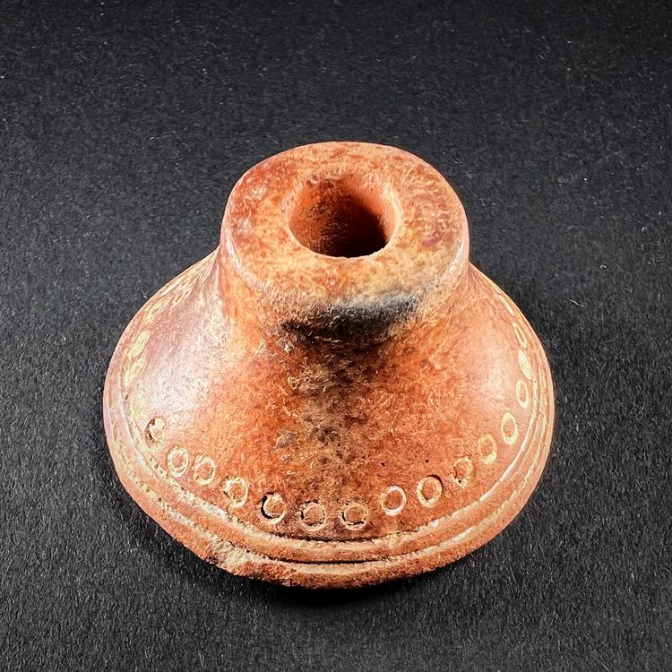 Pre-Columbian Earthenware Spindle Whorl