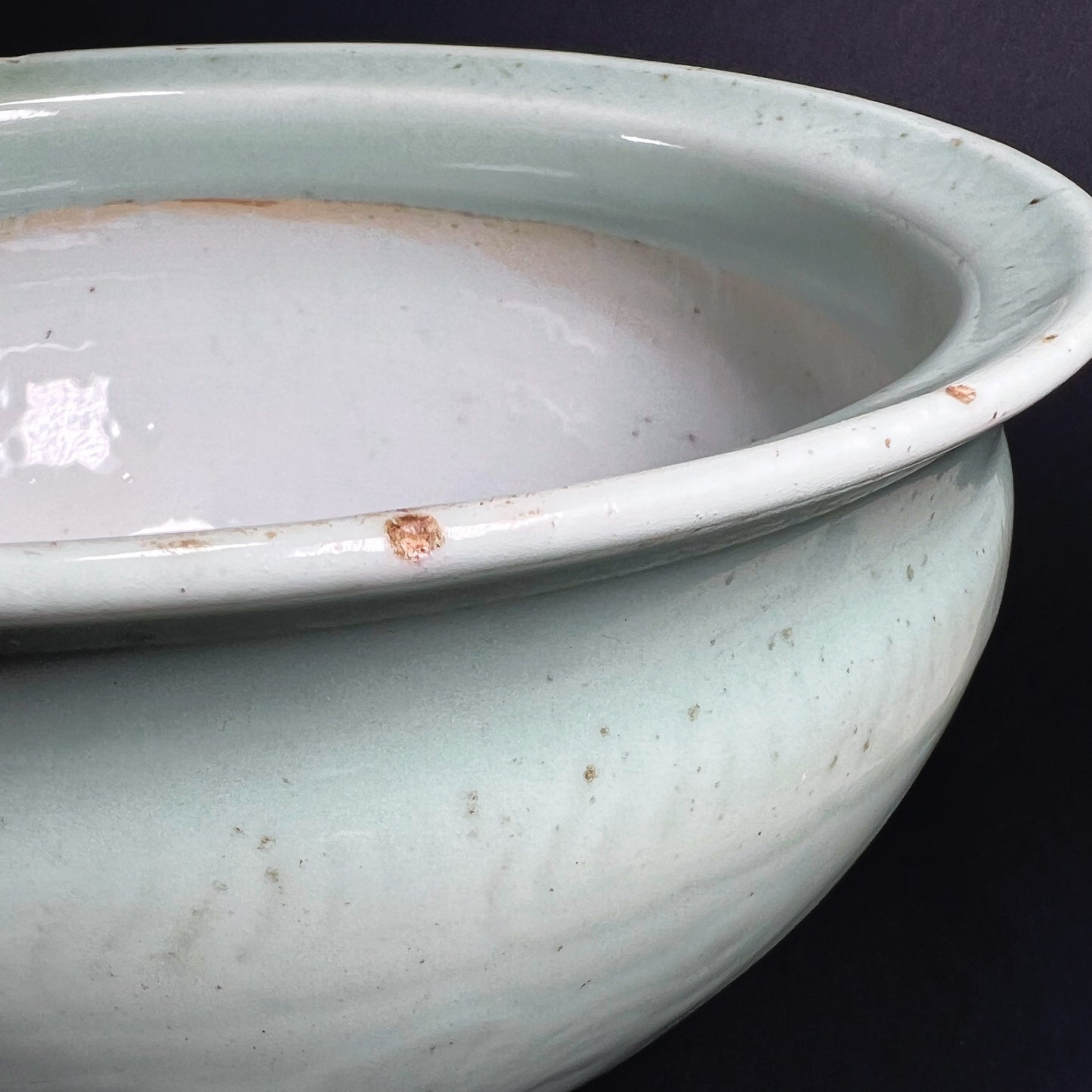 Qing Dynasty Longquan Celadon Tripod Censer