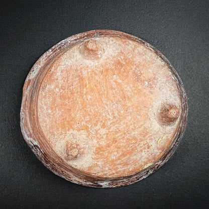 Mayan Tripod Terracotta Bowl