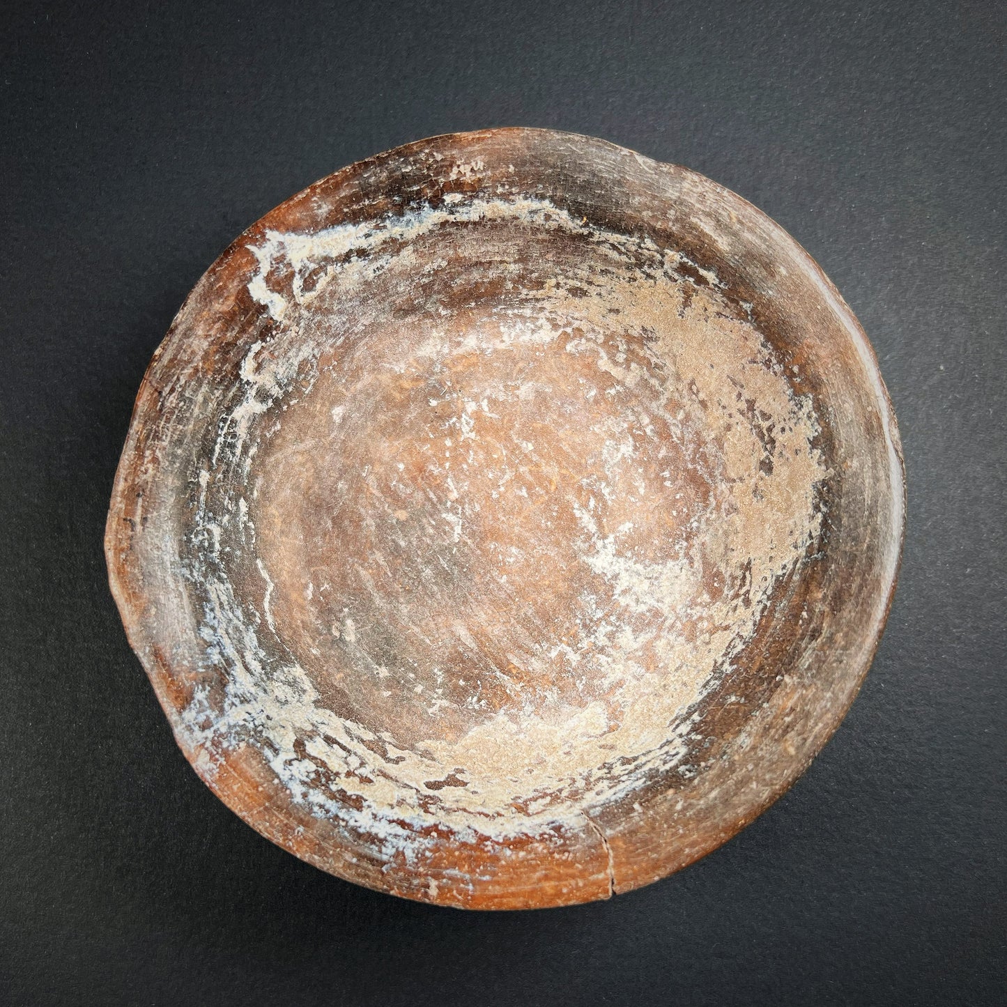 Mayan Tripod Terracotta Bowl