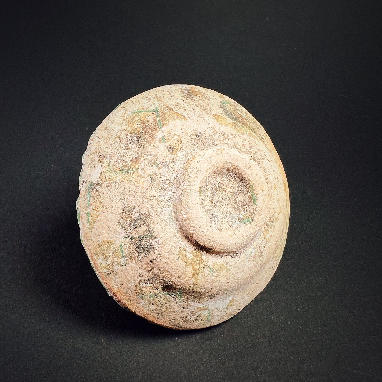 Ming Dynasty Pottery Miniature Food Offering Plate