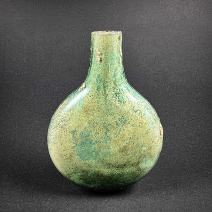 Roman Glass Lentoid Flask