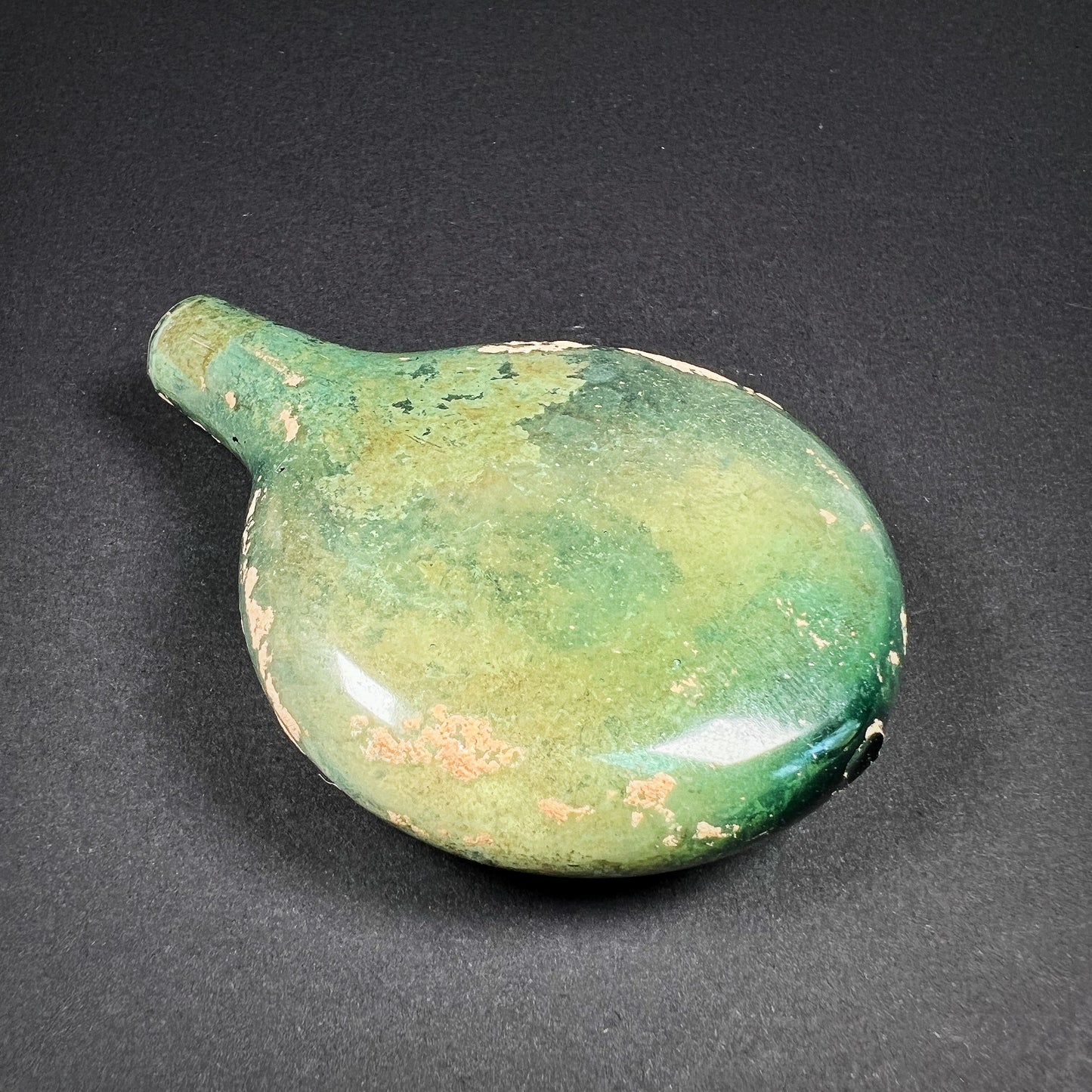 Roman Glass Lentoid Flask