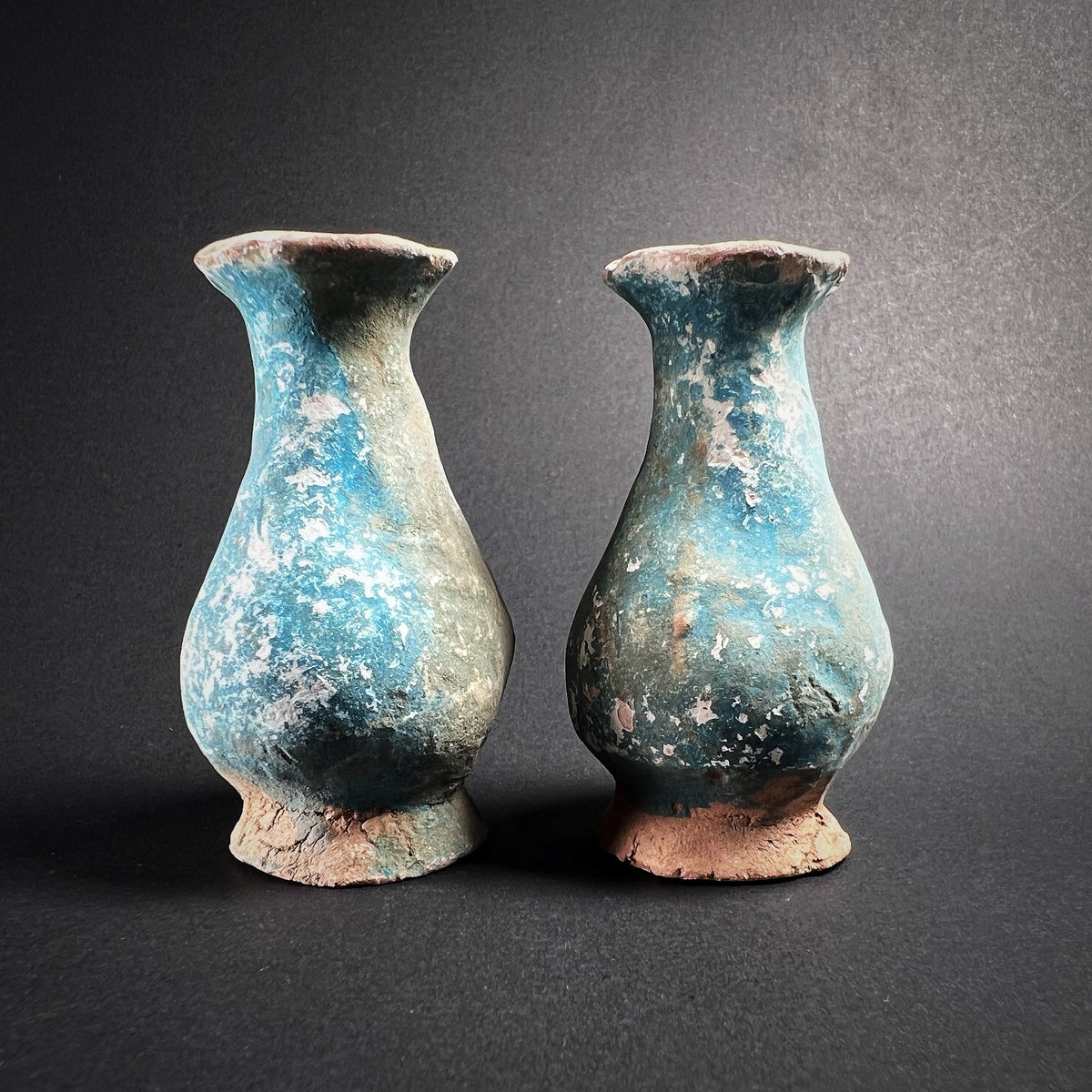 Ming Dynasty Pottery Miniature Vases
