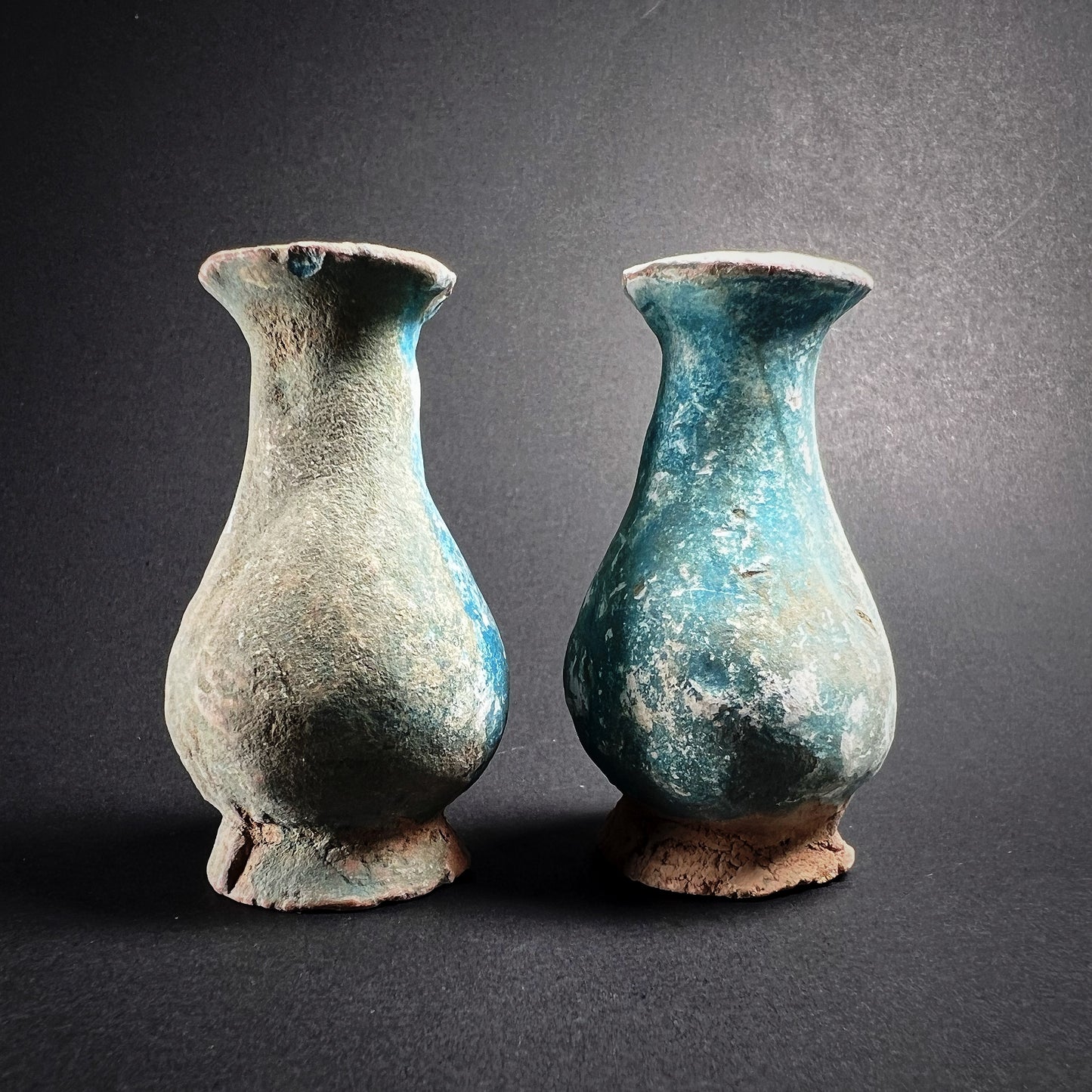 Ming Dynasty Pottery Miniature Vases