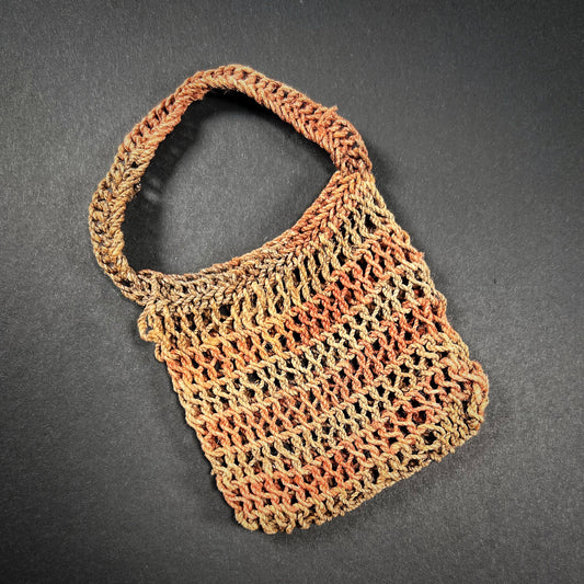 Dani Tree Bark Fibre Net Miniature Bag Noken