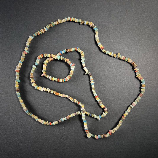 Egyptian Faience Bead Necklace