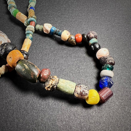Egyptian Multicolored Beaded Necklace