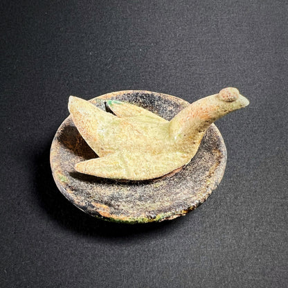 Ming Dynasty Pottery Miniature Food Offering Plate