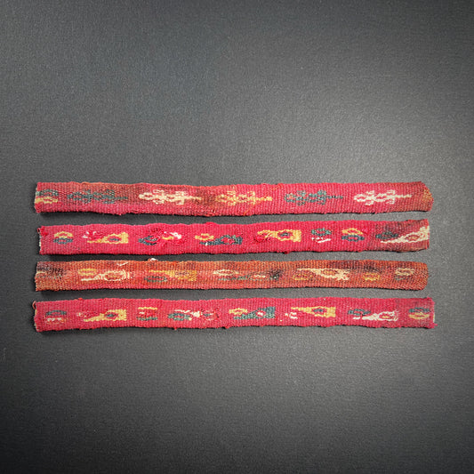 Paracas Textile Band Fragments