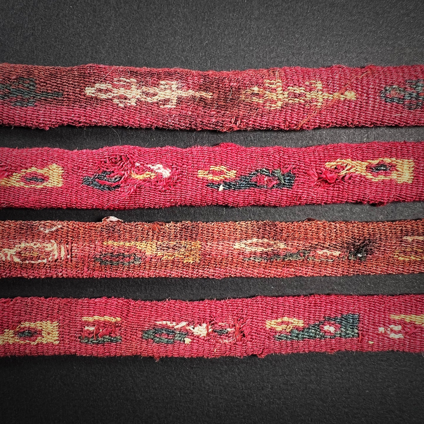 Paracas Textile Band Fragments
